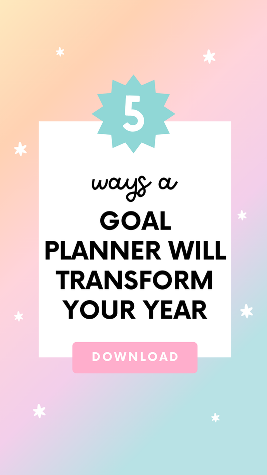 5 Ways a Printable Goal Planner Will Transform Your Year