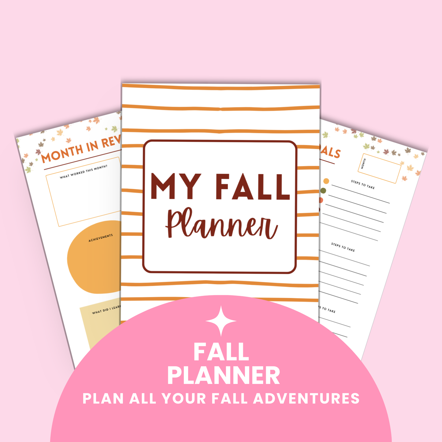 Fall Planner