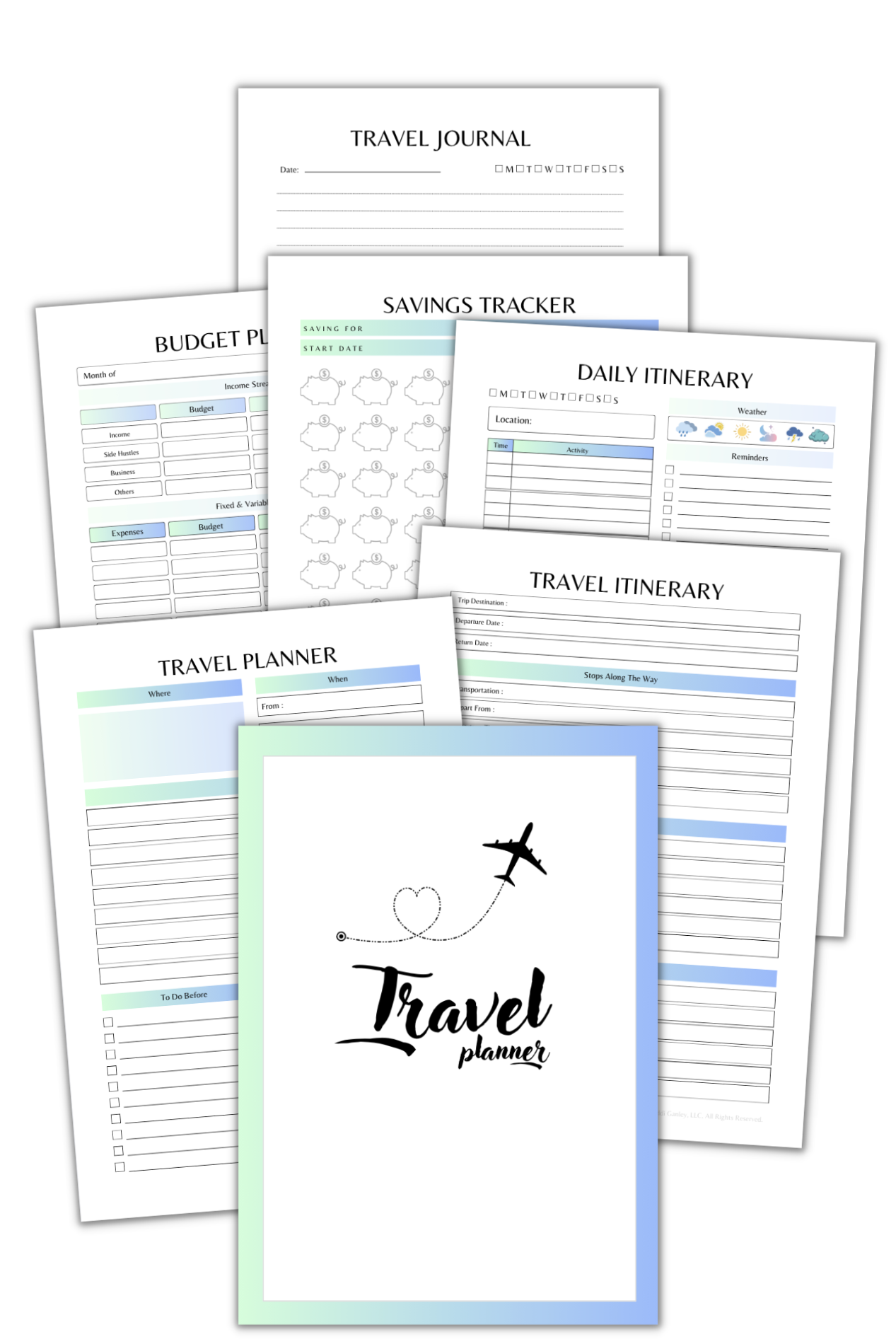 Printable Travel Planner