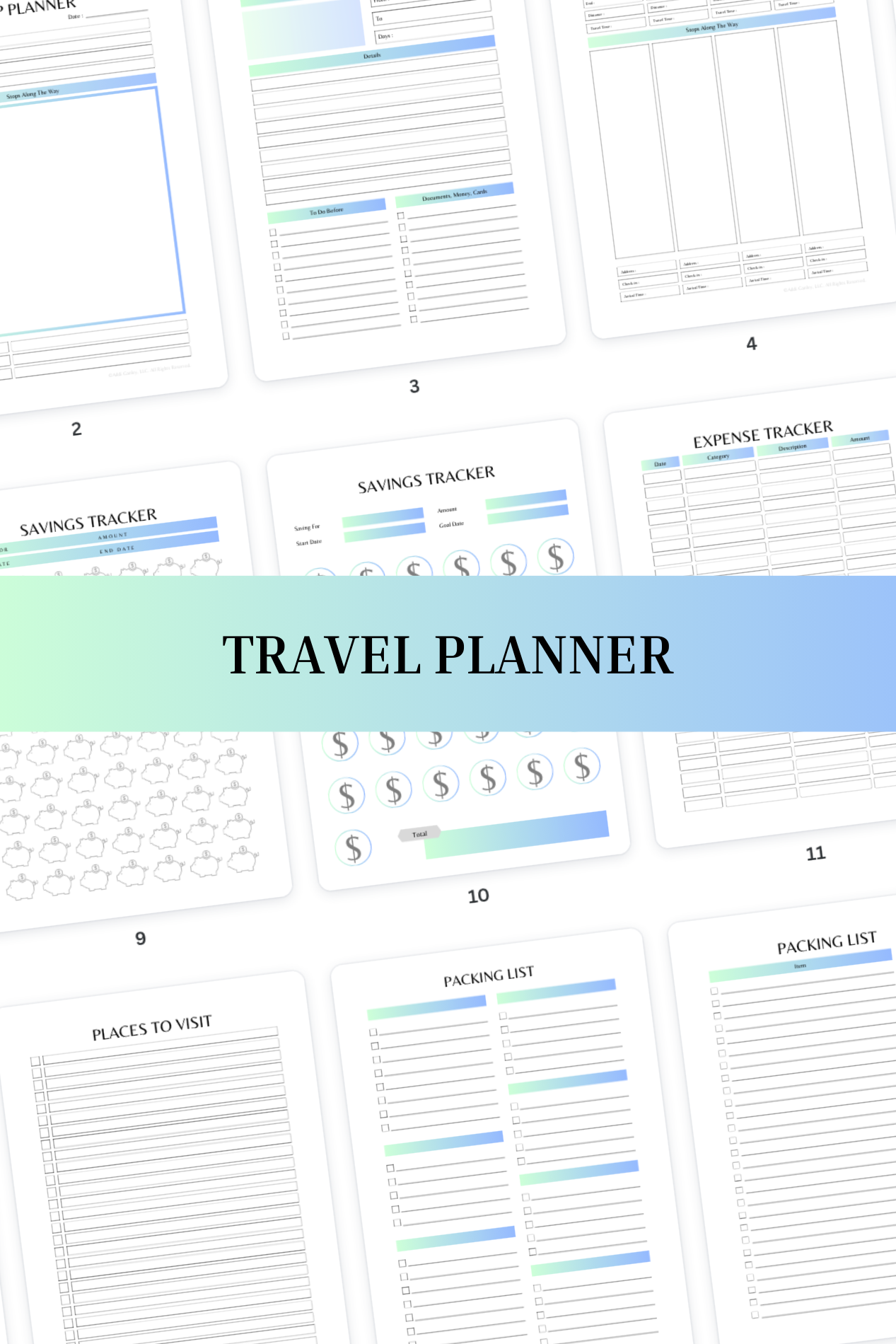 Printable Travel Planner