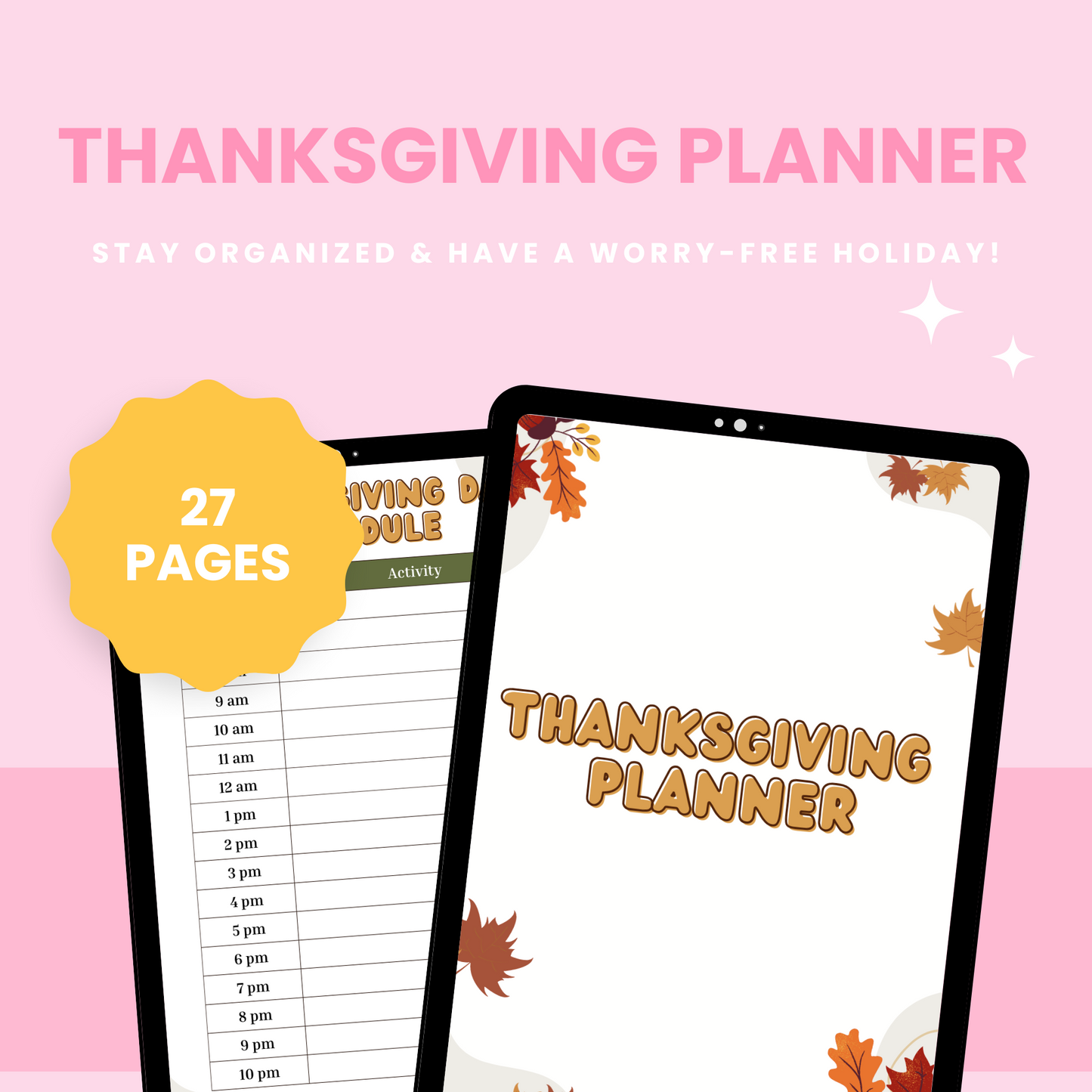 Thanksgiving Planner