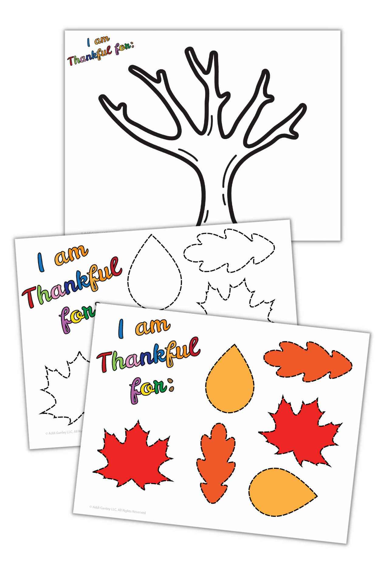 Kids Thanksgiving Activity Pack