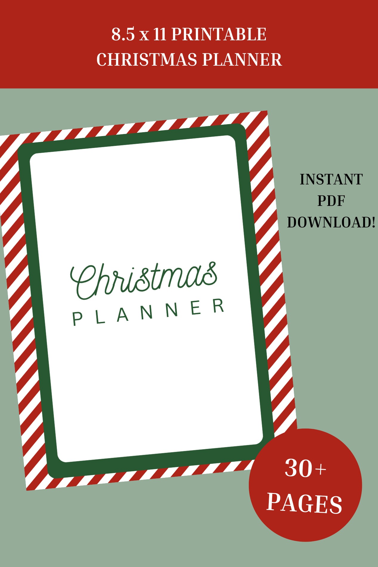 Christmas Planner [30+ pages]