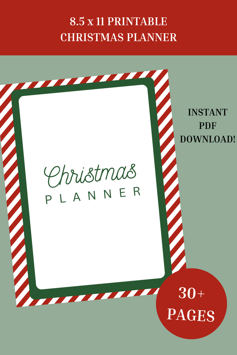 Christmas planner 30 pages addi ganley