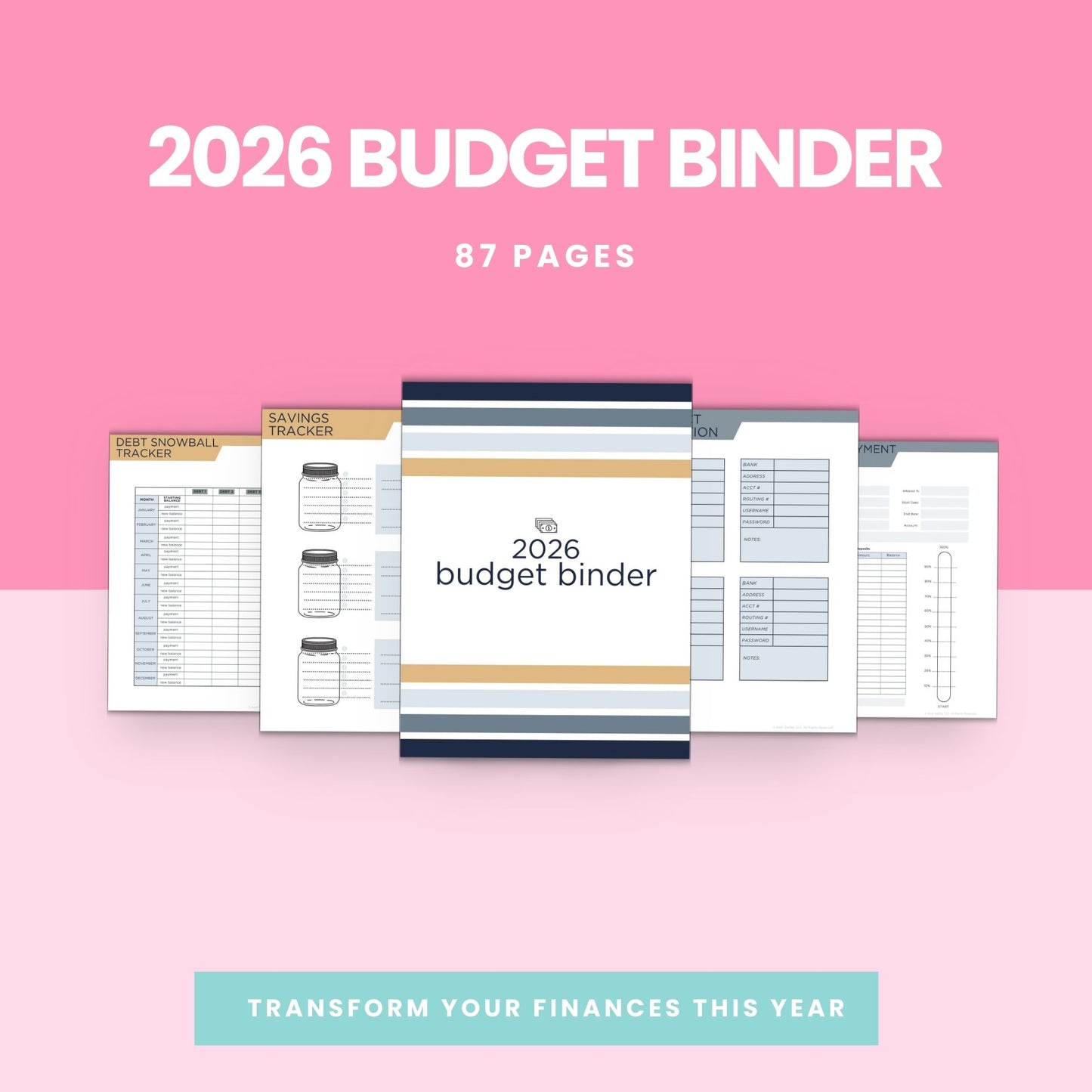 2026 Budget Binder