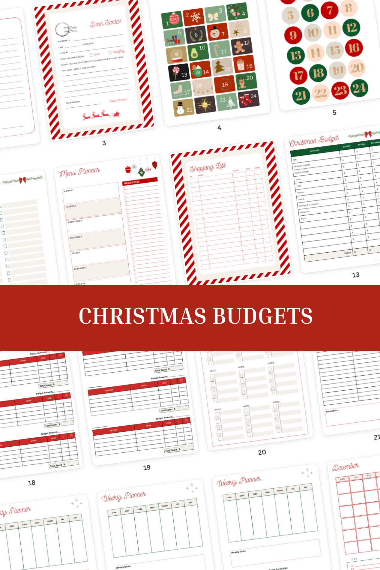 Christmas Planner [30+ pages]