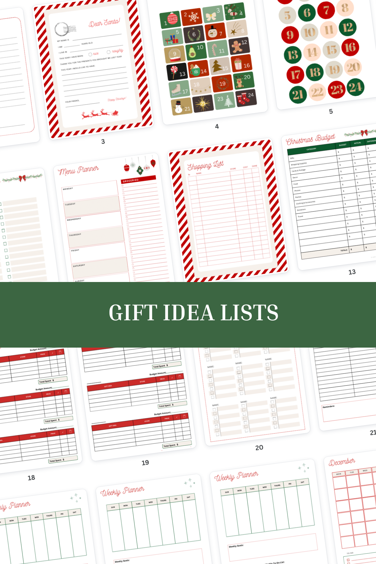 Christmas Planner [30+ pages]