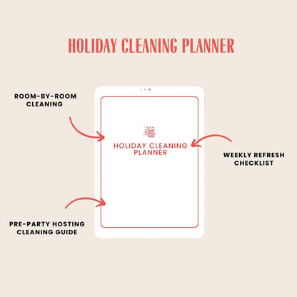 All-in-one holiday planning, budgeting & organization bundle