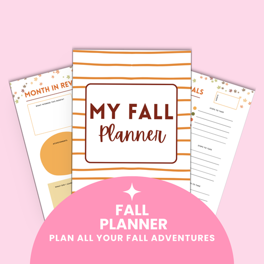 Fall Planner
