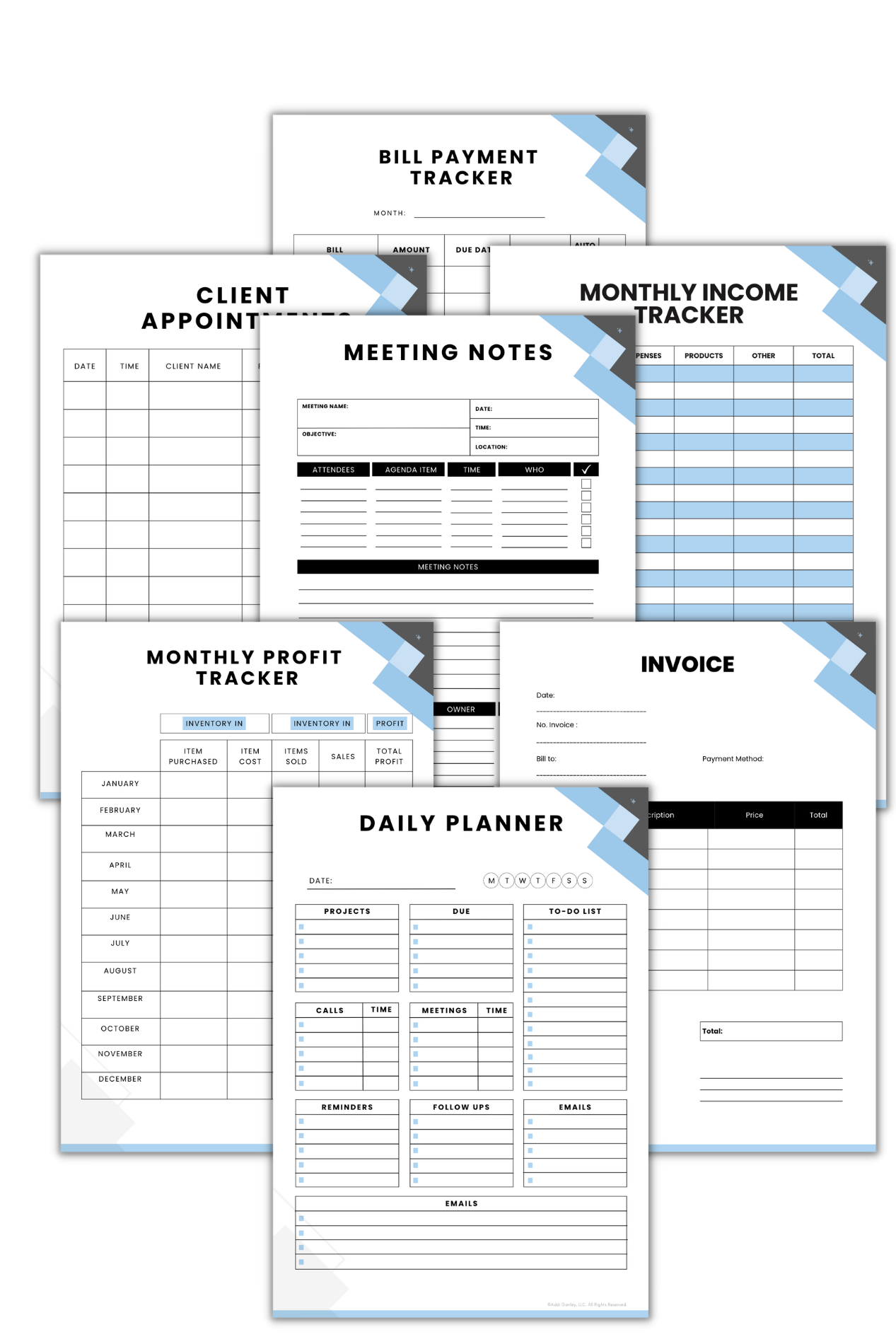 printable business starter kit