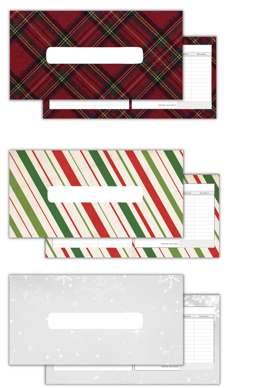 Printable Holiday Cash Envelopes