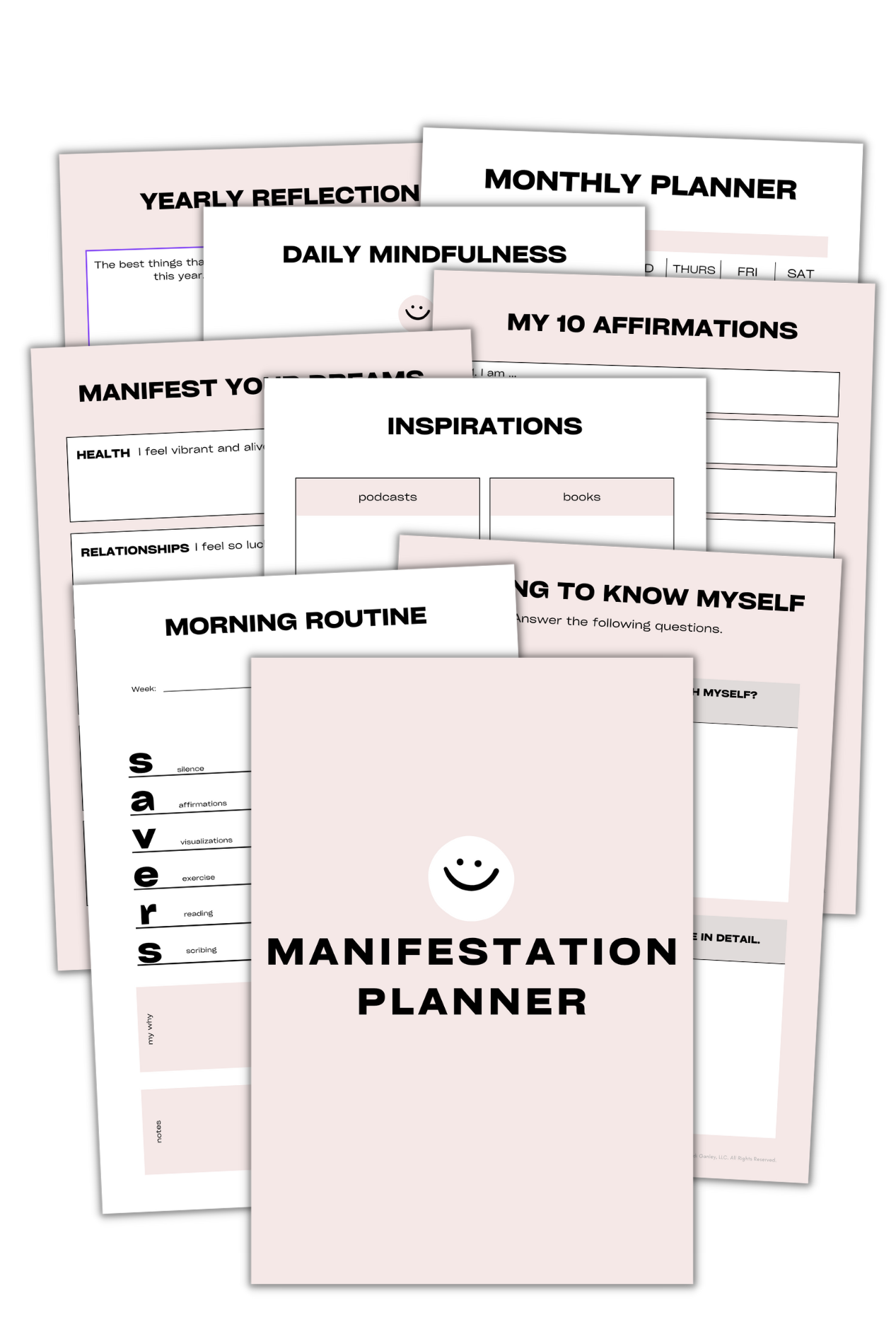 Manifestation Planner [40+ pages]