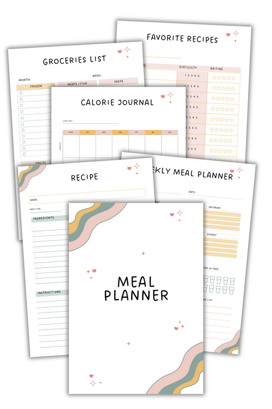 Meal Planner [25 pages]