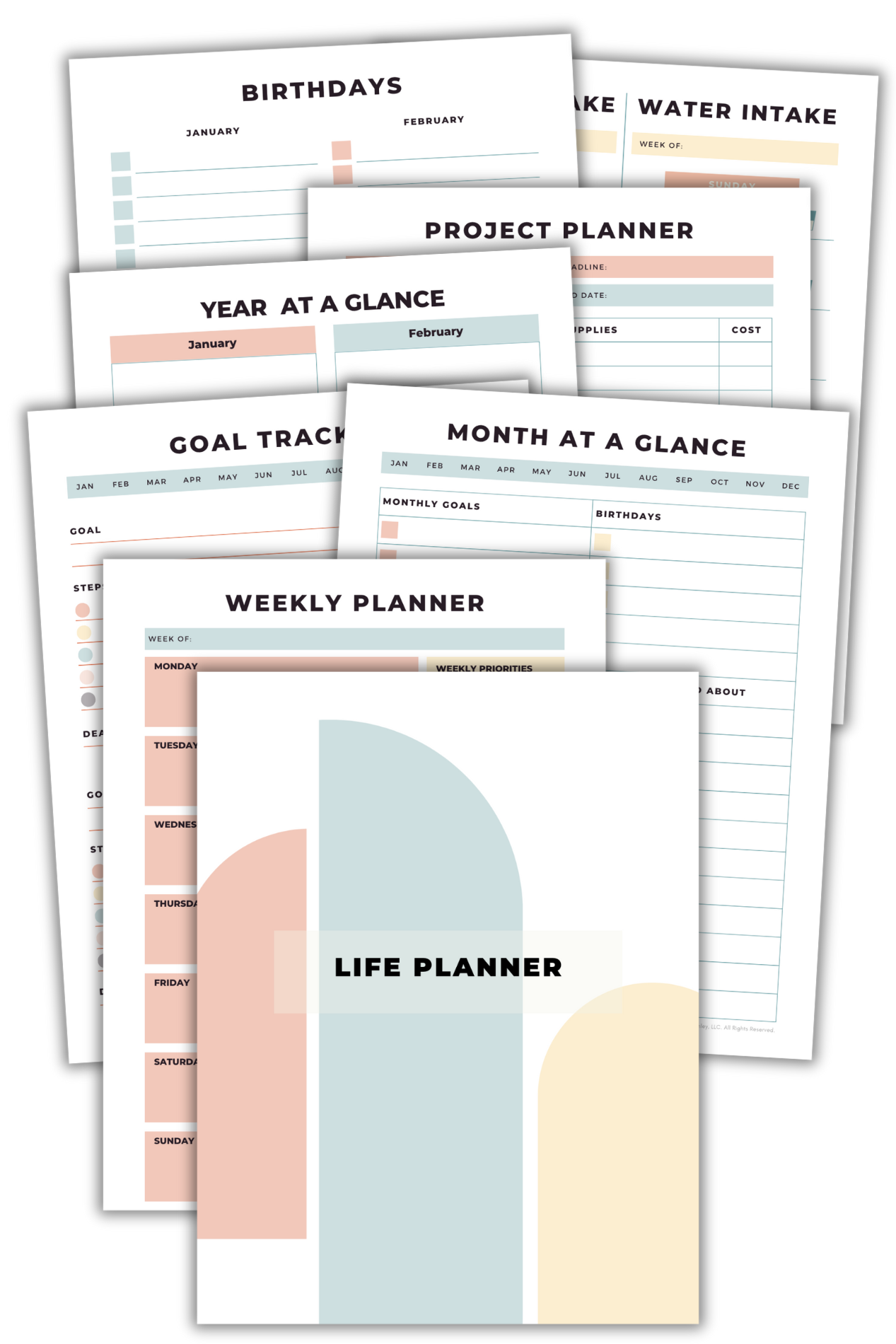 Life Planner [35 pages]