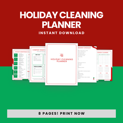 Get Your Home Holiday-Ready with This Cleaning Planner