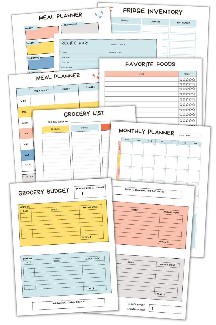 Grocery Budget Pack – Addi Ganley