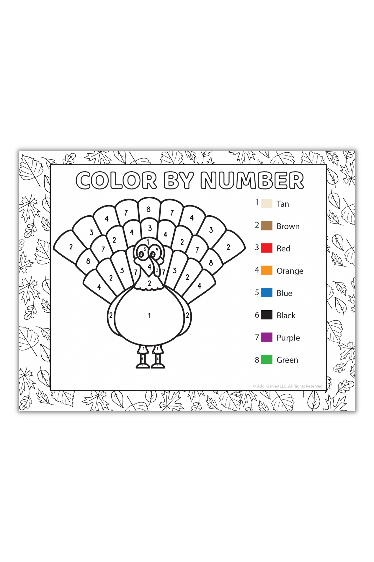 Kids Thanksgiving Activity Pack