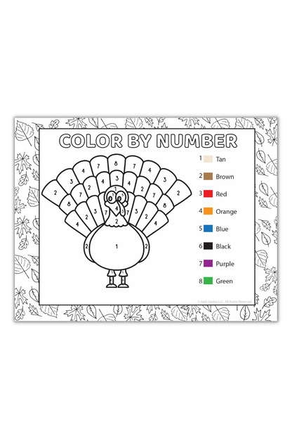Kids Thanksgiving Activity Pack