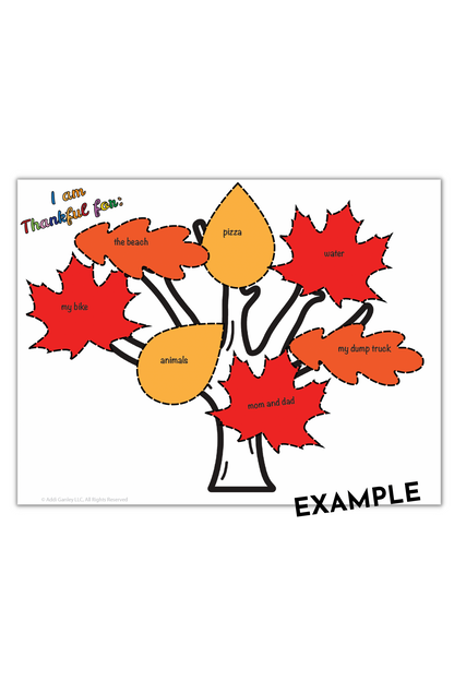 Kids Thanksgiving Activity Pack