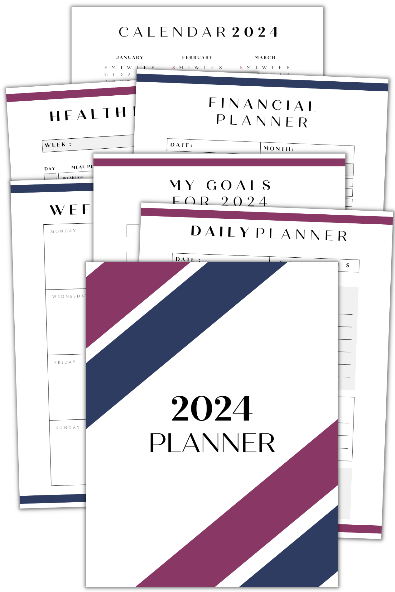 » 2024 Yearly Planner (100% off)