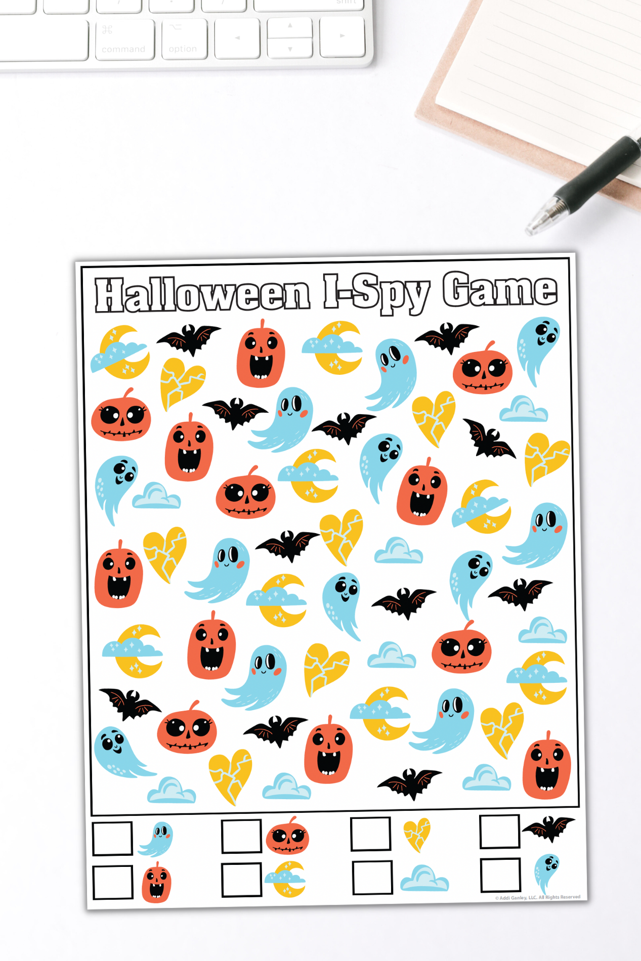 Halloween I-Spy Game