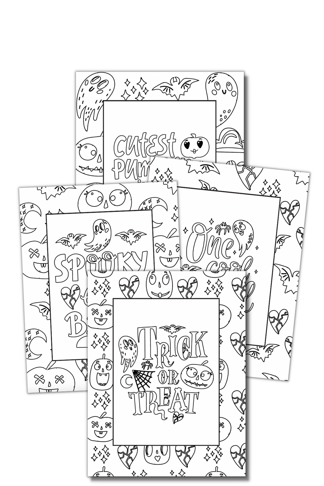 Halloween Coloring Pages – Addi Ganley
